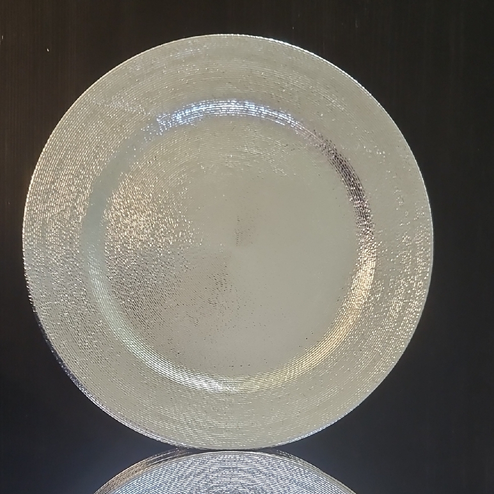 Silver Charger Plate American Ateluer Qty 27 Available